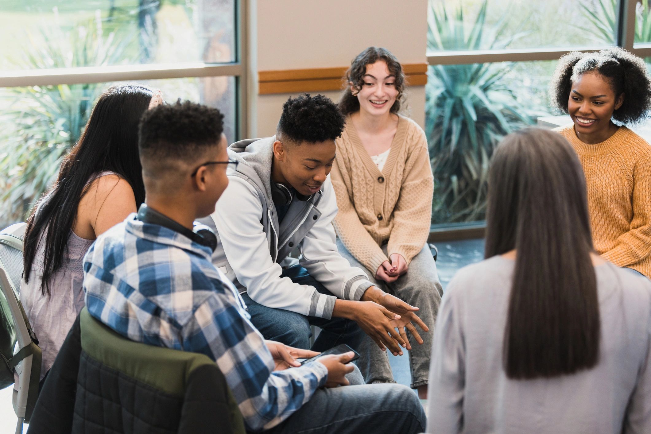 Community discussion supporting mediation and public education